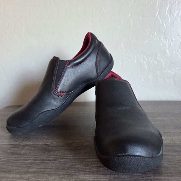 Kuru Kivi Leather Slip-On Shoes Loafers Black Size Women's 9.5 Comfort Casual - Picture 10 of 10